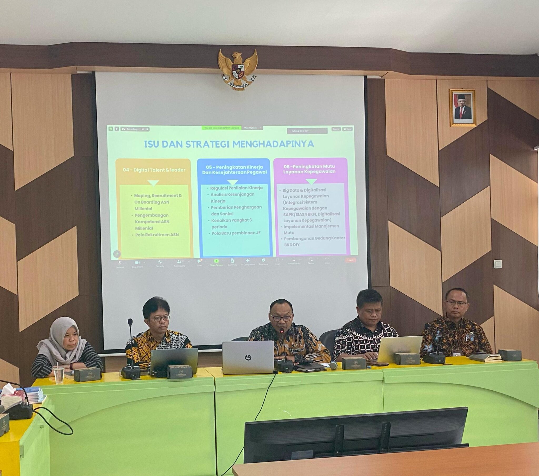 Forum OPD BKD DIY dalam Perencanaan Kegiatan 2025 dan Forum Konsultasi Publik BKD DIY